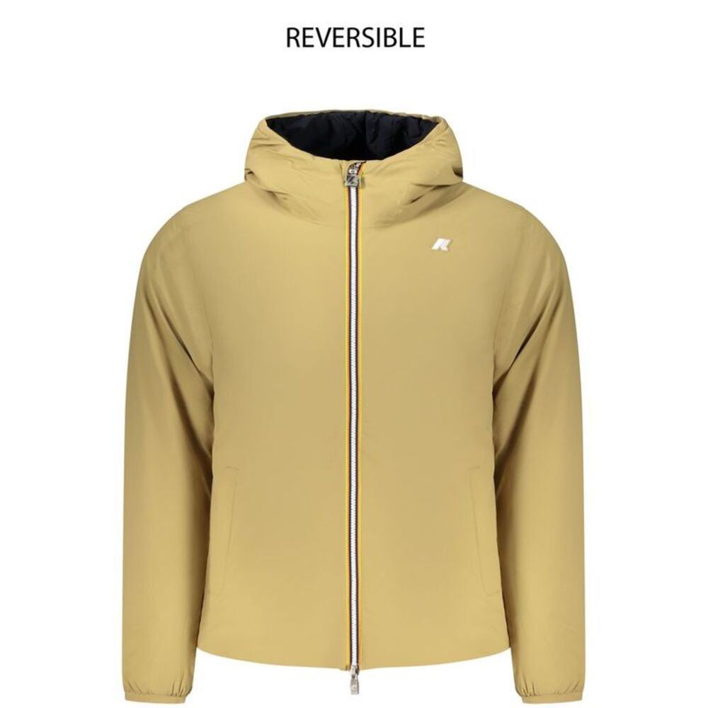 K-WAY Beige Nylon Men's Men's Jacket